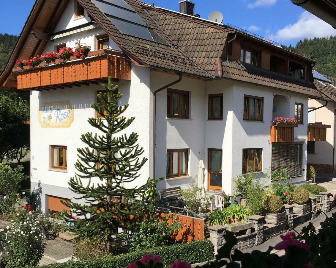 Pension Haus Rose Oberharmersbach Eksteriør billede